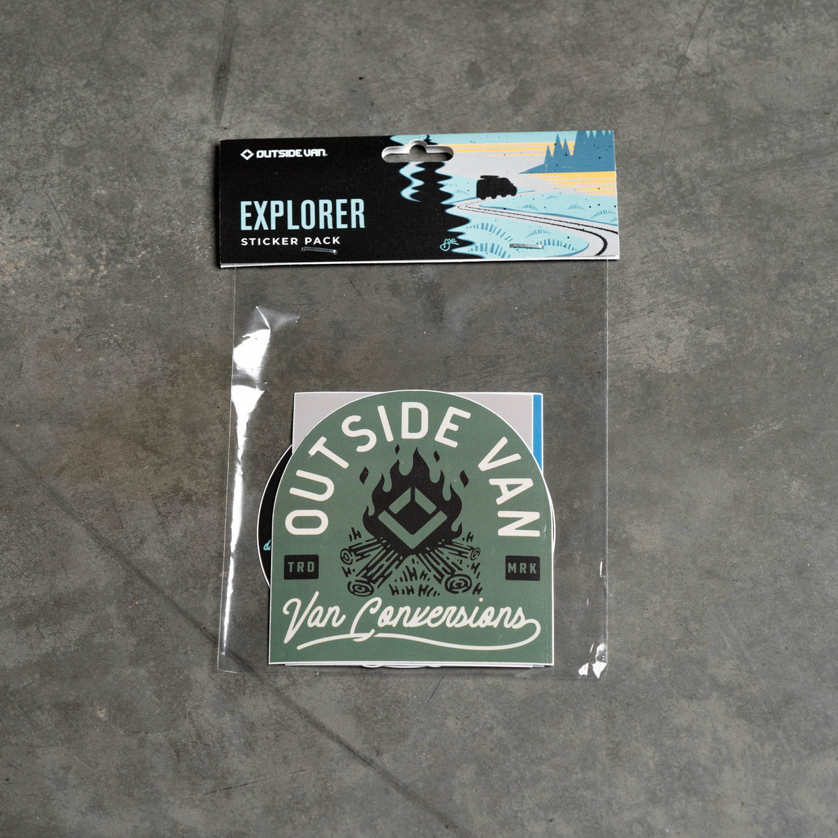 Sticker Pack Explorer Explorer Sticker Pack – Outside Van